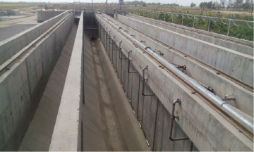 Construction of Golbahar wastewater treatment plant by BOT method