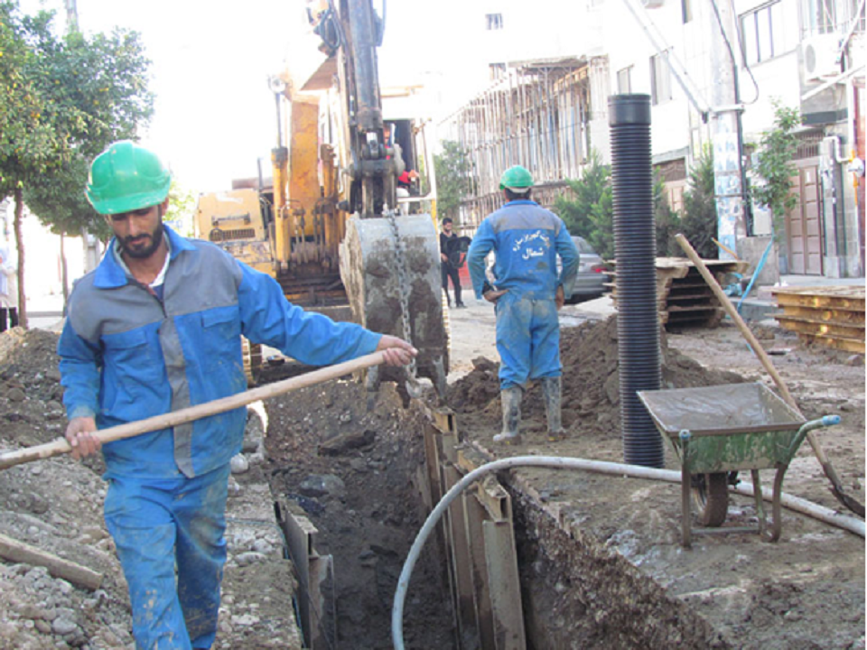 Ghaemshahr city sewage project