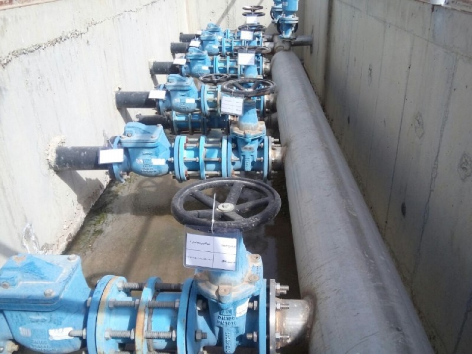 Operation of wastewater treatment plants in Kahrizak and Khavarshahr